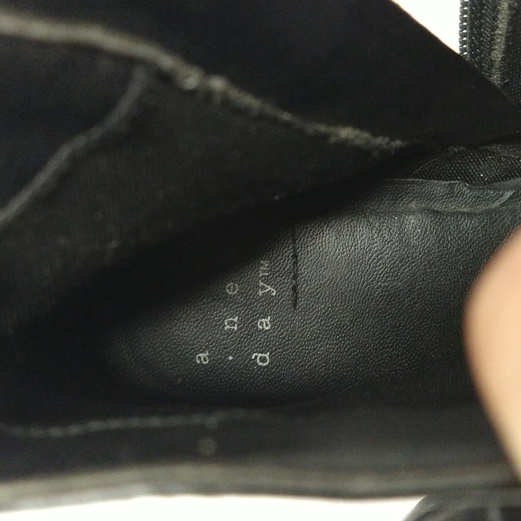 A New Day• black moto boots - Picture 8 of 9